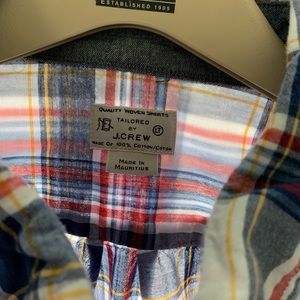 JCrew men’s large tall button down shirt